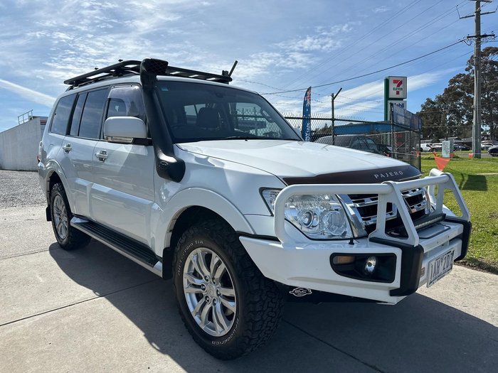 2013 Mitsubishi Pajero VR-X NW MY14 4X4 White