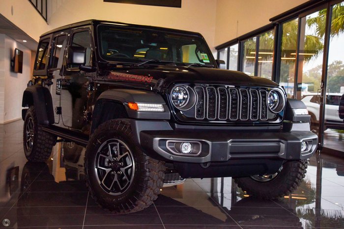 2025 Jeep Wrangler Unlimited Rubicon JL MY25 4X4 Dual Range Black