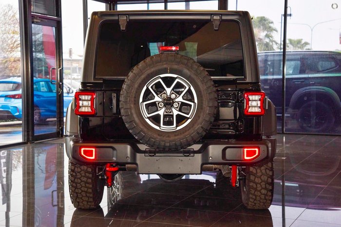 2025 Jeep Wrangler Unlimited Rubicon JL MY25 4X4 Dual Range Black
