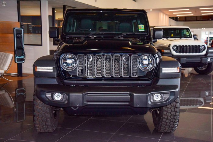 2025 Jeep Wrangler Unlimited Rubicon JL MY25 4X4 Dual Range Black