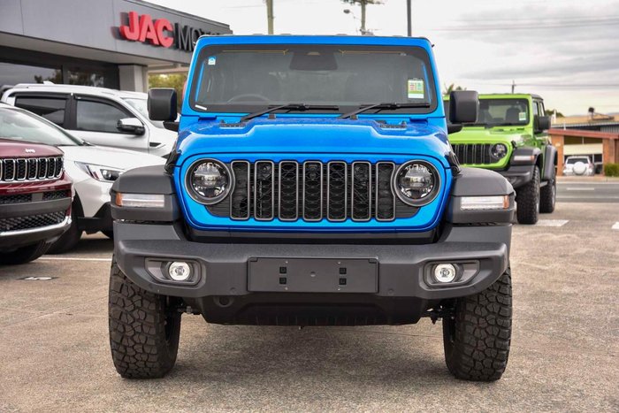 2025 Jeep Wrangler Unlimited Rubicon JL MY25 4X4 Dual Range Hydro Blue