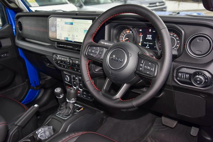 2025 Jeep Wrangler Unlimited Rubicon JL MY25 4X4 Dual Range Hydro Blue