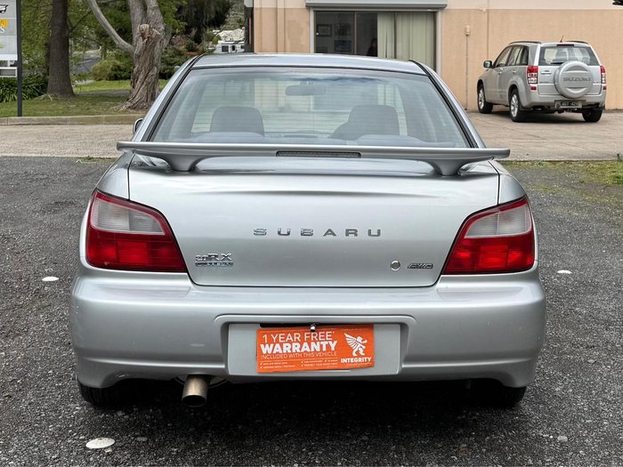 2002 Subaru Impreza RX S MY02 AWD Silver