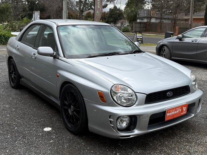 2002 Subaru Impreza RX S MY02 AWD Silver