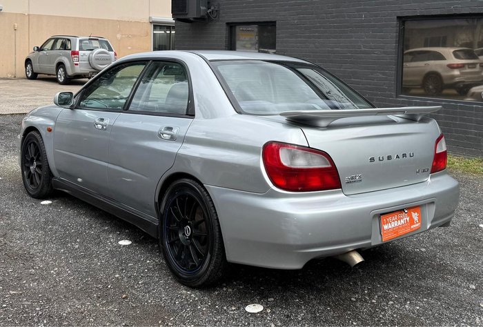 2002 Subaru Impreza RX S MY02 AWD Silver