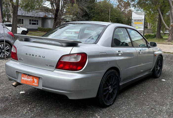 2002 Subaru Impreza RX S MY02 AWD Silver