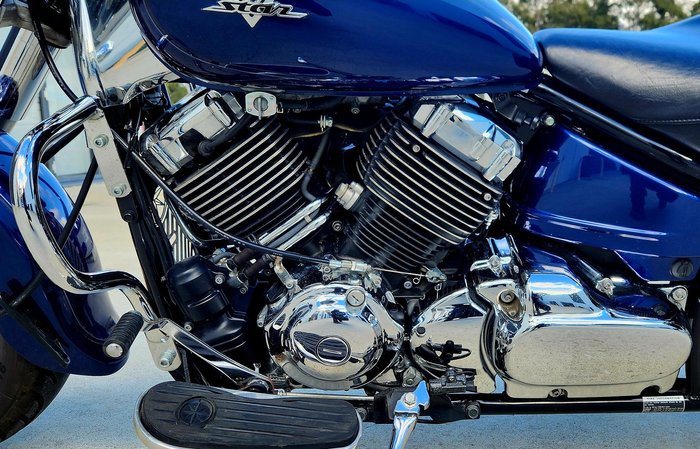 2000 Yamaha V-Star XVS650A Classic V-Star Blue