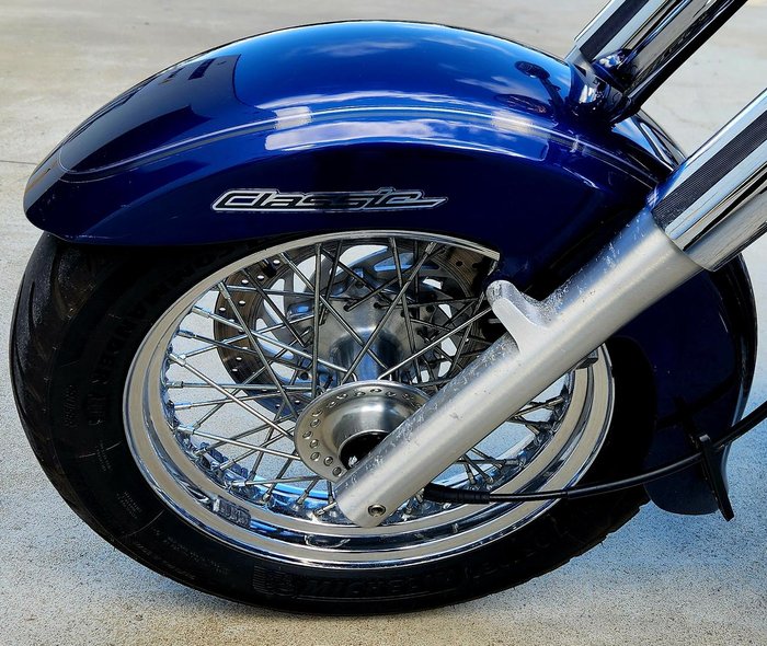 2000 Yamaha V-Star XVS650A Classic V-Star Blue