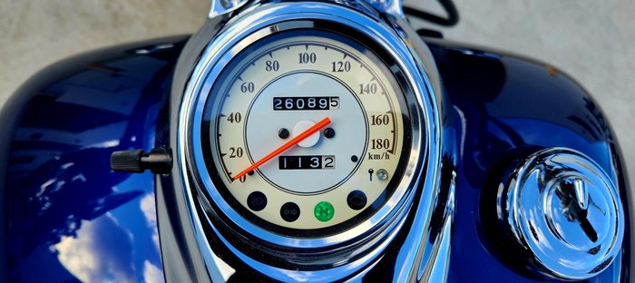 2000 Yamaha V-Star XVS650A Classic V-Star Blue