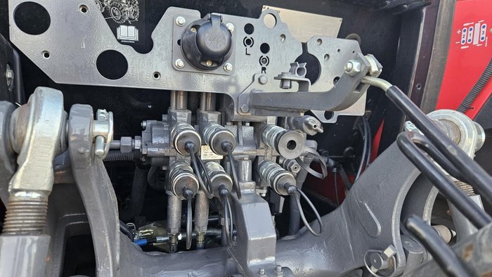 2023 Massey Ferguson 5711 Dyna-4 Red