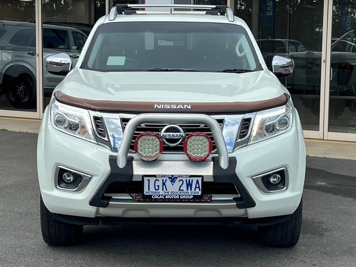 2015 Nissan Navara ST-X D23 4X4 Dual Range White Diamond
