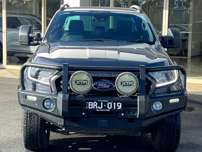 2021 Ford Ranger Wildtrak PX MkIII MY21.75 4X4 Dual Range Meteor Grey