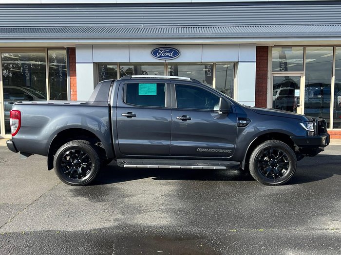 2021 Ford Ranger Wildtrak PX MkIII MY21.75 4X4 Dual Range Meteor Grey