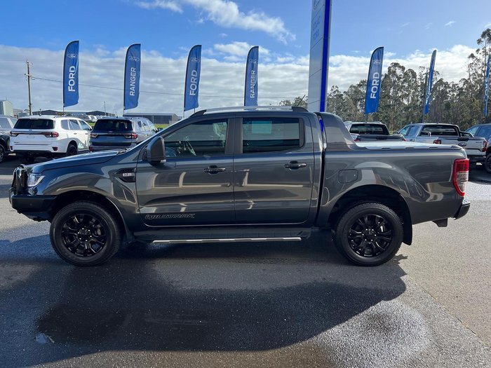 2021 Ford Ranger Wildtrak PX MkIII MY21.75 4X4 Dual Range Meteor Grey