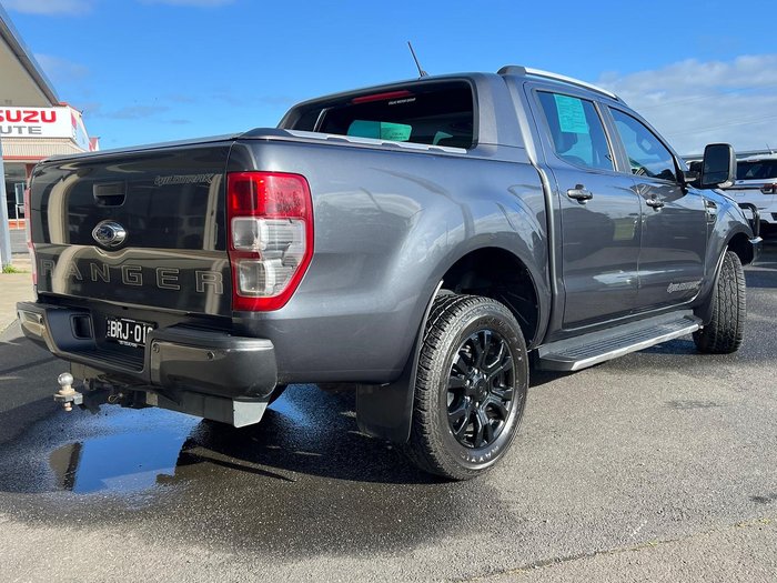 2021 Ford Ranger Wildtrak PX MkIII MY21.75 4X4 Dual Range Meteor Grey