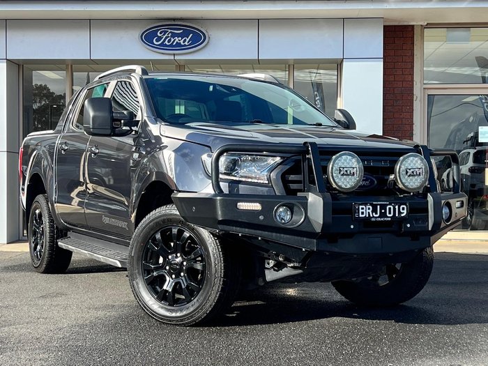 2021 Ford Ranger Wildtrak PX MkIII MY21.75 4X4 Dual Range Meteor Grey