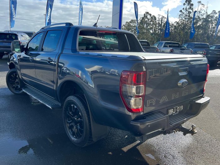 2021 Ford Ranger Wildtrak PX MkIII MY21.75 4X4 Dual Range Meteor Grey