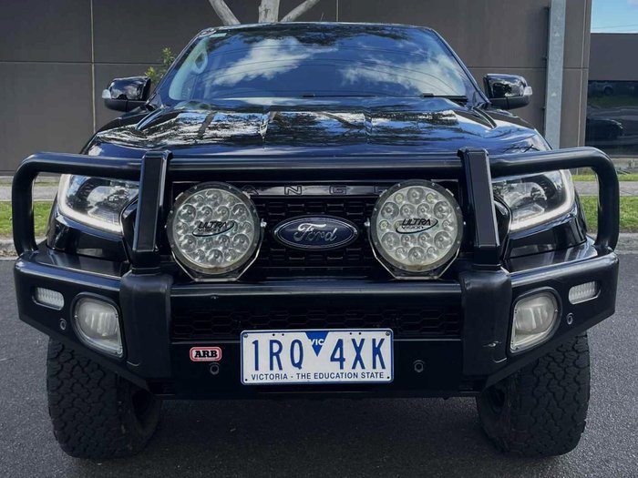 2020 Ford Ranger XLT PX MkIII MY21.25 4X4 Dual Range Shadow Black