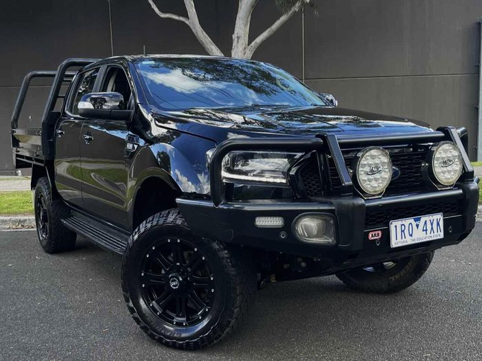 2020 Ford Ranger XLT PX MkIII MY21.25 4X4 Dual Range Shadow Black