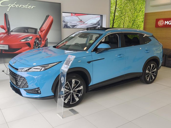 2025 MG HS Super Hybrid Essence AS33P MY25 Arctic Blue