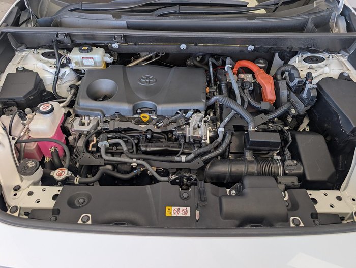 2021 Toyota RAV4 Cruiser AXAH54R 4X4 On Demand White