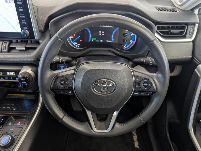 2021 Toyota RAV4 Cruiser AXAH54R 4X4 On Demand White
