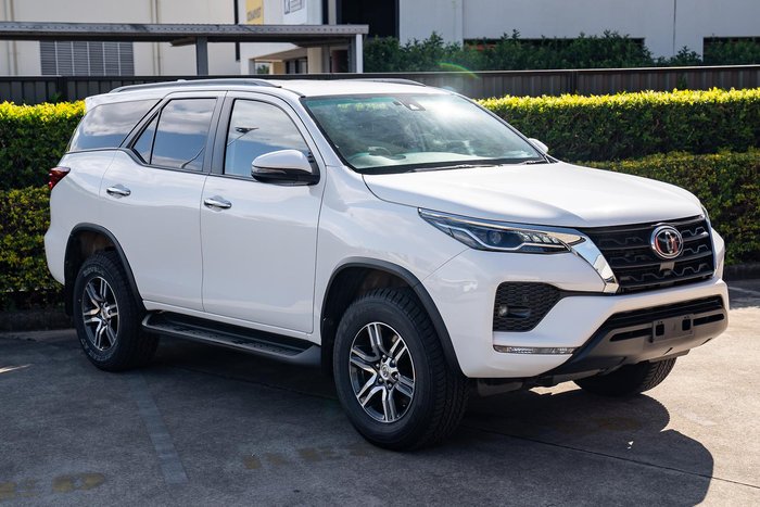 2023 Toyota Fortuner GXL GUN156R 4X4 Dual Range Frosted White