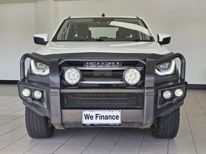 2022 Isuzu D-MAX LS-M MY23 4X4 Dual Range Mineral White