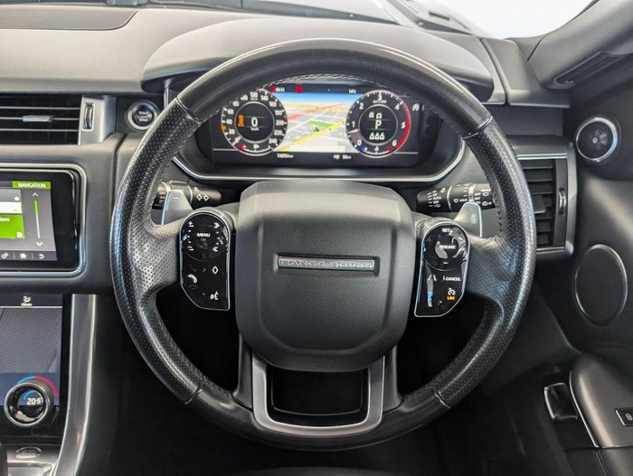 2019 Land Rover Range Rover Sport SDV6 225kW SE L494 MY19.5 4X4 Dual Range Black