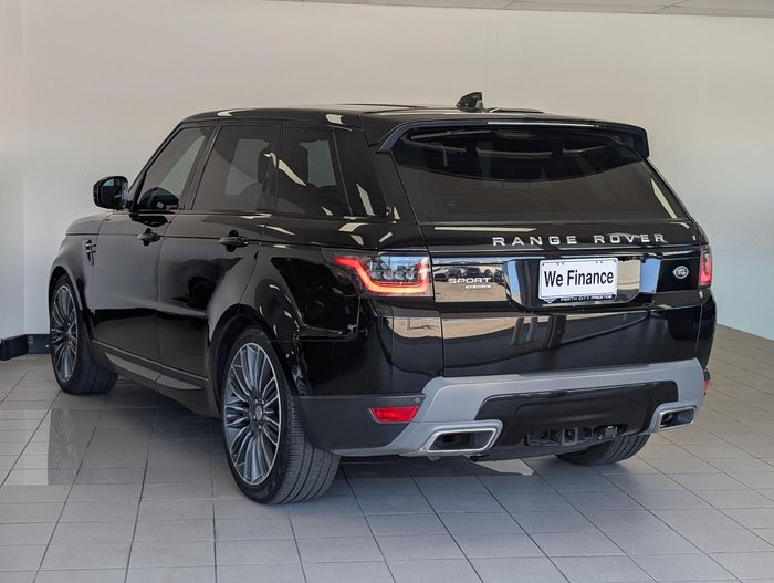 2019 Land Rover Range Rover Sport SDV6 225kW SE L494 MY19.5 4X4 Dual Range Black