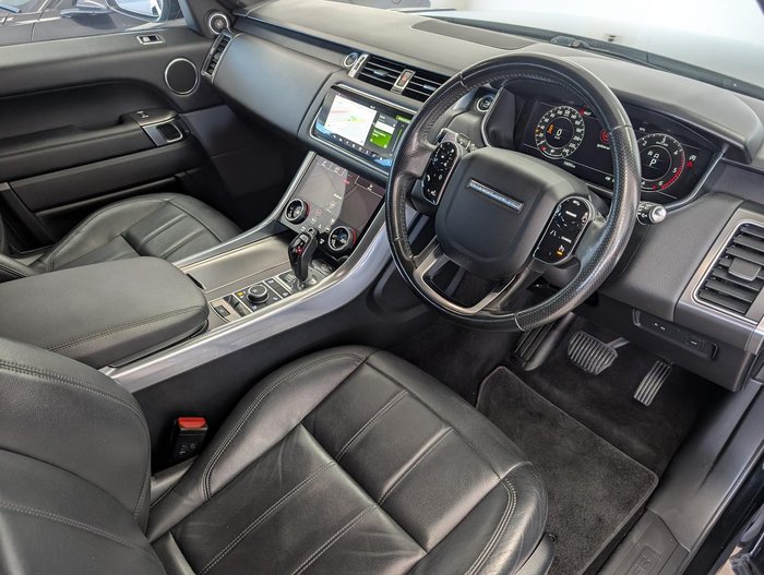 2019 Land Rover Range Rover Sport SDV6 225kW SE L494 MY19.5 4X4 Dual Range Black