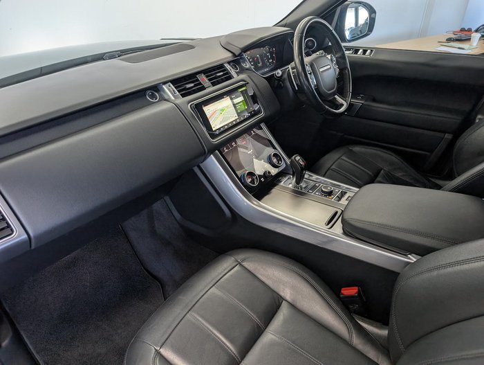 2019 Land Rover Range Rover Sport SDV6 225kW SE L494 MY19.5 4X4 Dual Range Black