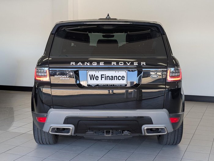 2019 Land Rover Range Rover Sport SDV6 225kW SE L494 MY19.5 4X4 Dual Range Black