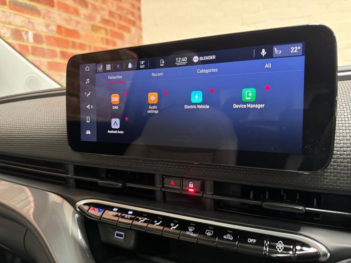 2023 Fiat 500e La Prima MY23 Celestial Blue