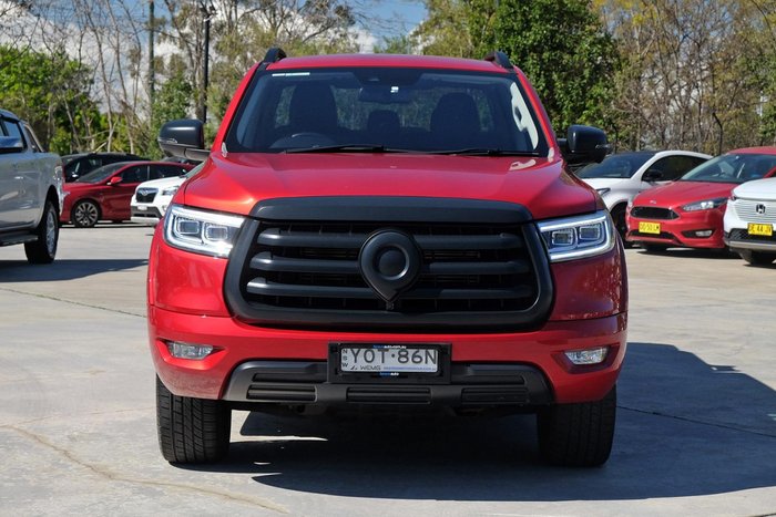 2023 GWM Ute Cannon Vanta NPW 4X4 Scarlet Red