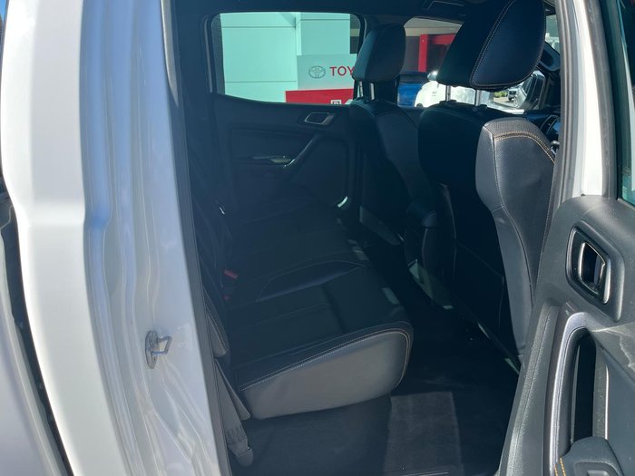 2022 Ford Ranger Wildtrak PX MkIII MY21.75 4X4 Dual Range Arctic White