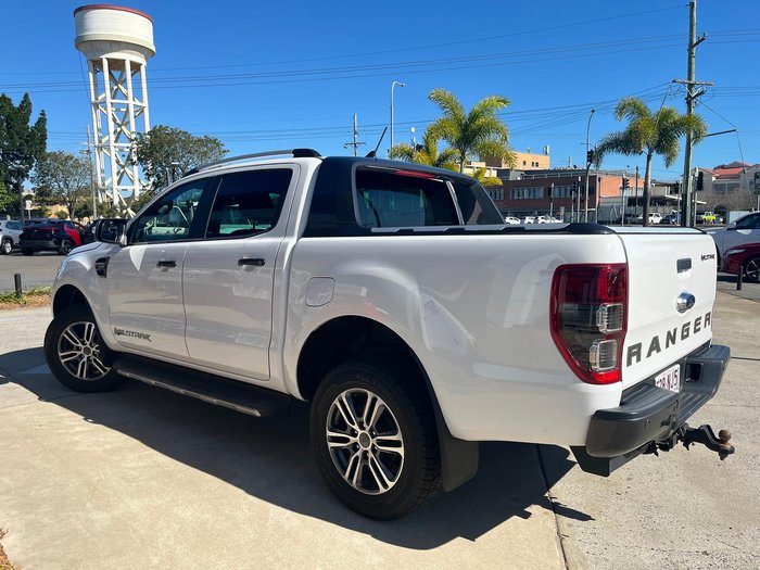 2022 Ford Ranger Wildtrak PX MkIII MY21.75 4X4 Dual Range Arctic White
