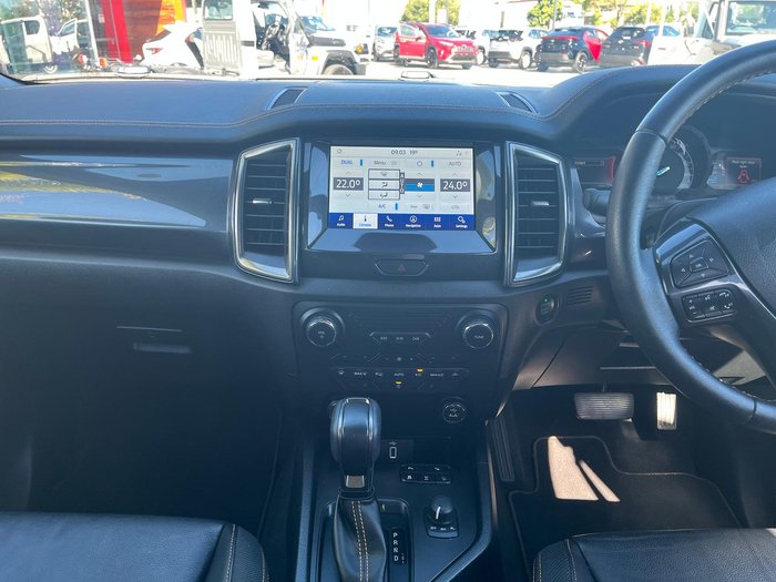 2022 Ford Ranger Wildtrak PX MkIII MY21.75 4X4 Dual Range Arctic White