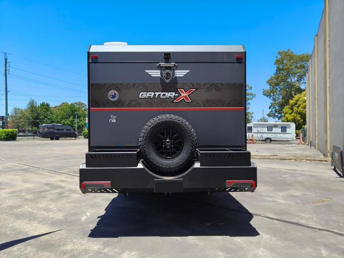 2025 JB Caravans Gator X 17'10 Front Door