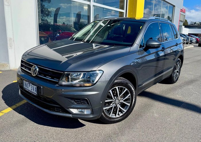 2017 Volkswagen Tiguan 132TSI Comfortline 5N MY18 Four Wheel Drive Indium Grey