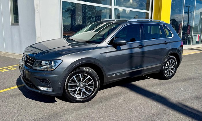 2017 Volkswagen Tiguan 132TSI Comfortline 5N MY18 Four Wheel Drive Indium Grey