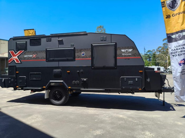 2025 JB Caravans Gator X 17'10 Rear Door