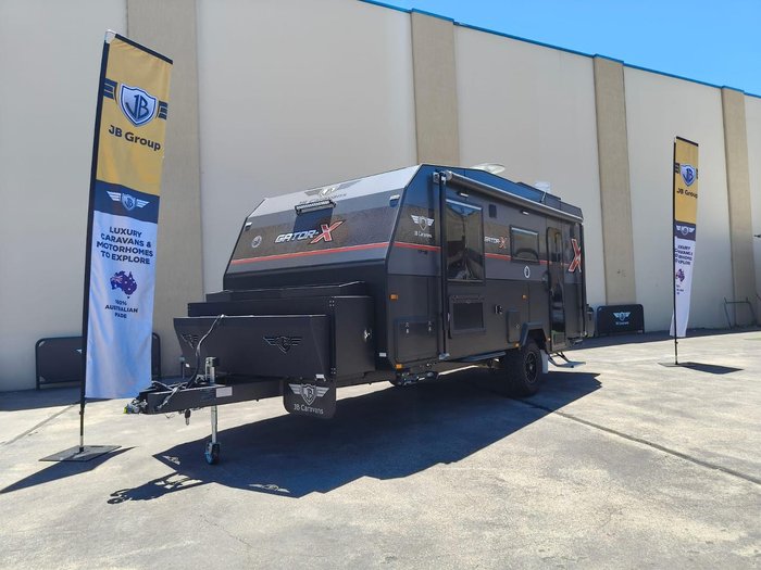 2025 JB Caravans Gator X 17'10 Rear Door