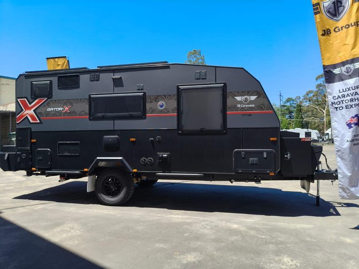 2025 JB Caravans Gator X 17'10 Rear Door