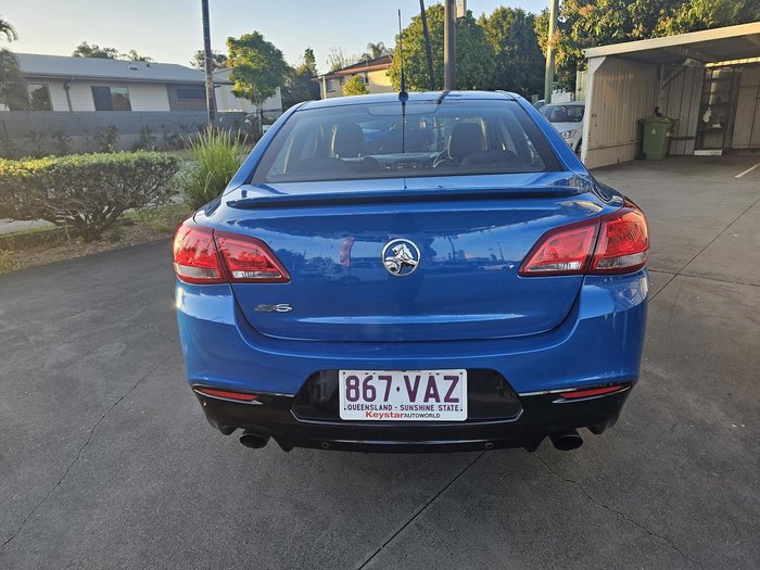 2015 Holden Commodore SV6 Storm VF MY15 Perfect Blue
