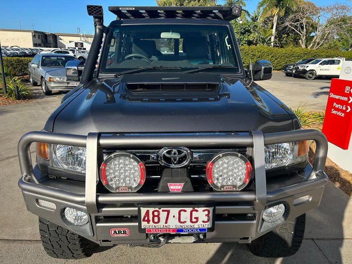 2020 Toyota Landcruiser GXL VDJ76R 4X4 Dual Range Graphite