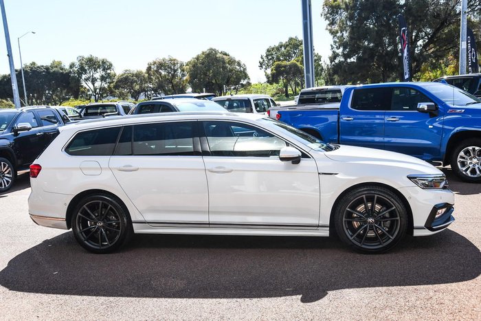2021 Volkswagen Passat 206TSI R-Line B8 MY21 Four Wheel Drive Pure White