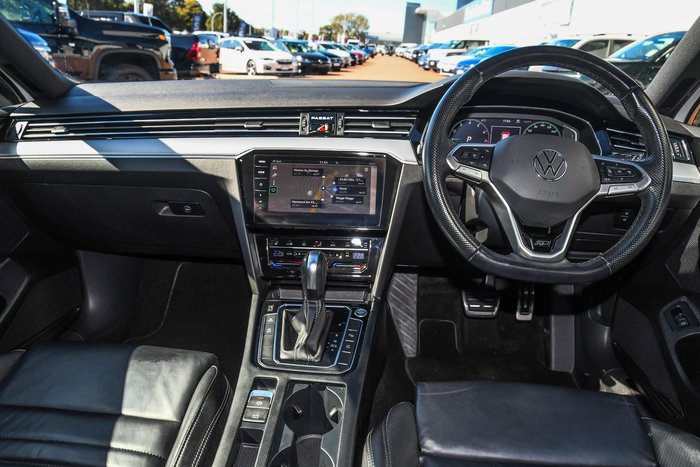 2021 Volkswagen Passat 206TSI R-Line B8 MY21 Four Wheel Drive Pure White