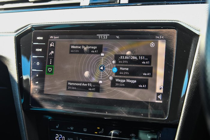 2021 Volkswagen Passat 206TSI R-Line B8 MY21 Four Wheel Drive Pure White