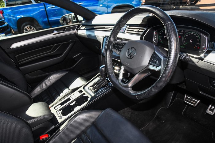 2021 Volkswagen Passat 206TSI R-Line B8 MY21 Four Wheel Drive Pure White